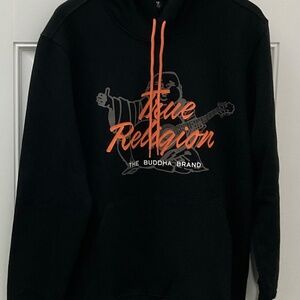 True religion CRIPT BUHHDA PULLOVER HOODIE.